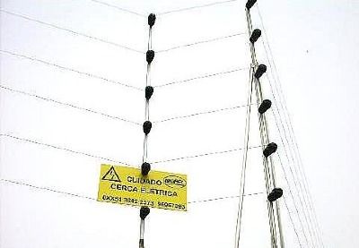 CERCA ELETRICA ATE 40 HASTES 6 FIOS